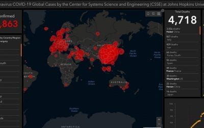 Atenţie la hărţile „Coronavirus”! Este un malware care vă fură parolele